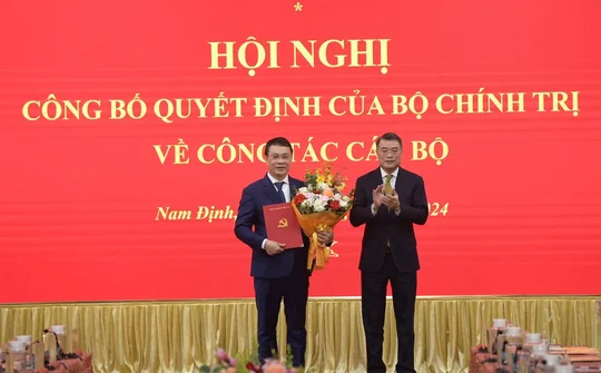 Nam Định có Bí thư Tỉnh ủy mới