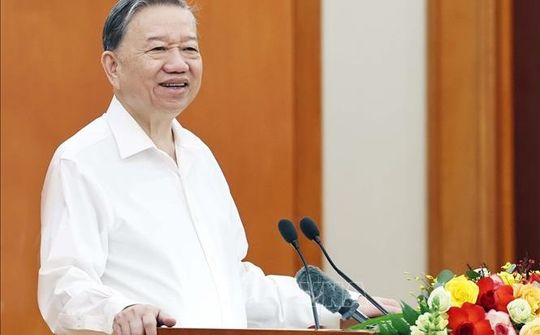 Tổng Bí thư Tô Lâm làm việc với Tiểu ban KTXH Đại hội XIV của Đảng