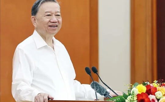 Tổng Bí thư Tô Lâm làm việc với Tiểu ban KTXH Đại hội XIV của Đảng