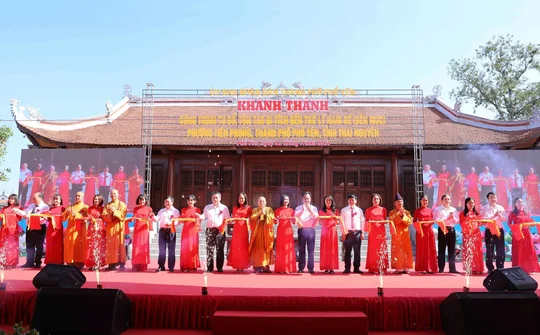 Phổ Yên, Thái Nguyên: Khánh thành công trình tu bổ, tôn tạo Di tích đền thờ Lý Nam Đế