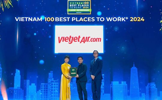 Giải thưởng “Nơi làm việc tốt nhất Việt Nam 2024” xướng tên Vietjet, FPT, Vingroup