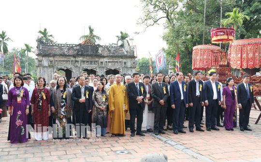 Ninh Bình: Tưởng nhớ và tri ân công đức Đức Thánh Nguyễn