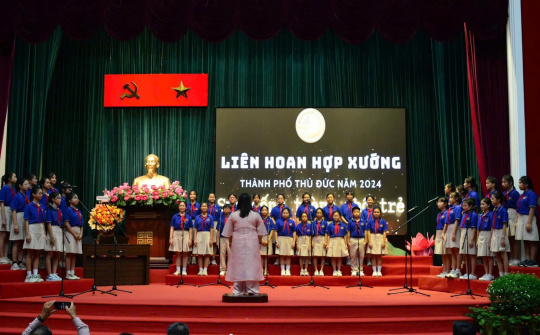 Tinh thần “Sức sống thành phố trẻ” lan tỏa từ liên hoan hợp xướng TP Thủ Đức 2024