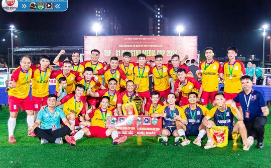 Giải bóng đá vô địch S7 Hội đồng hương Thái Bình: Nơi gặp gỡ, gắn bó tinh thần đồng hương