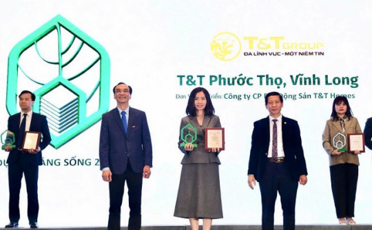 Dự án Khu dân cư Phước Thọ của T&T Group được vinh danh Dự án đáng sống 2024