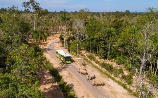 Vinpearl Safari Phú Quốc lọt top đầu vườn thú và thủy cung tại Châu Á