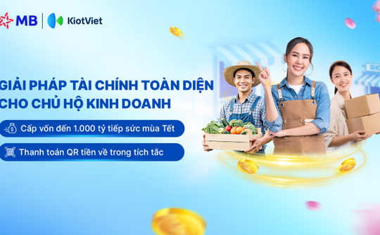 MB cùng KiotViet đem lại giải pháp tài chính toàn diện tiếp sức cho hộ kinh doanh mùa Tết 2025