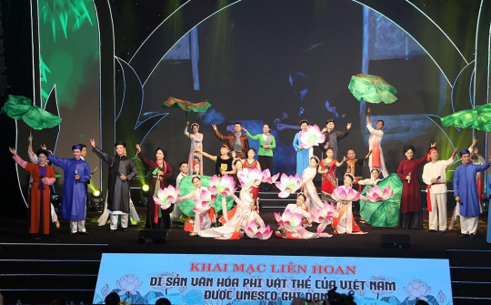 Hà Tĩnh tổ chức Liên hoan Di sản văn hóa phi vật thể được UNESCO ghi danh