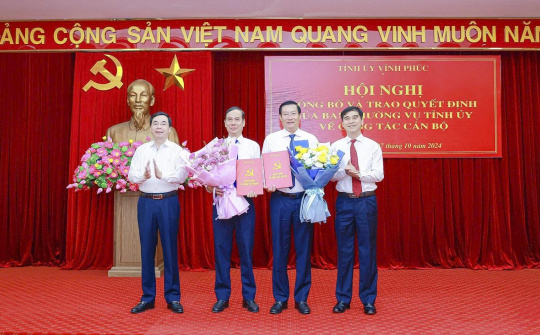 Vĩnh Phúc có tân Trưởng Ban Tuyên giáo Tỉnh ủy