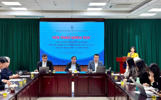 Nâng cao chất lượng truyền thông phổ biến kiến thức của các Tổ chức khoa học công nghệ trong thời kỳ mới