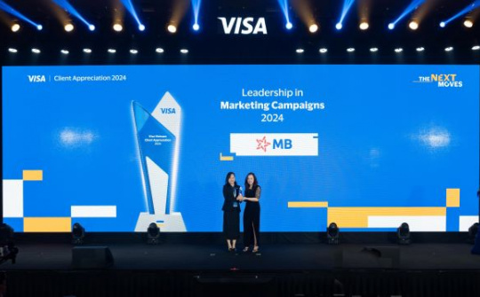 MB “bội thu” giải thưởng danh giá từ Visa và NAPAS