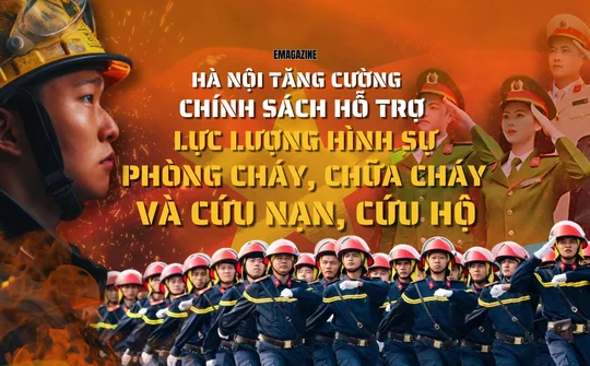Hà Nội tăng cường chính sách hỗ trợ lực lượng hình sự phòng cháy, chữa cháy và cứu nạn, cứu hộ