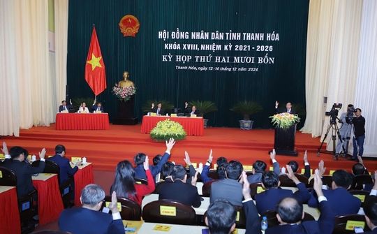 Thanh Hóa: Bế mạc Kỳ họp thứ 24, HĐND tỉnh khóa XVIII thông qua 38 Nghị quyết