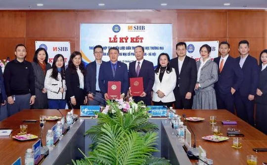 SHB ký kết hợp tác chiến lược với Trường Đại học Thương mại