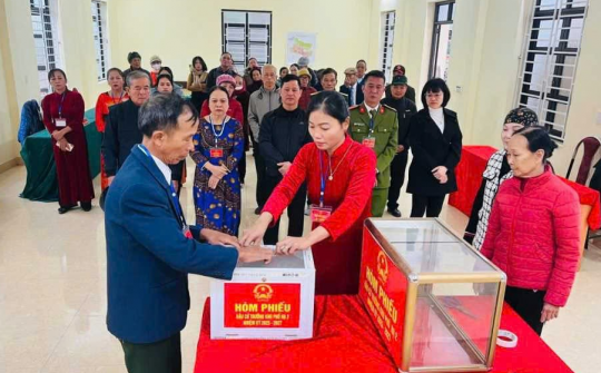 Ngày hội của toàn dân: Quảng Ninh hoàn thành bầu cử trưởng thôn, bản, khu phố