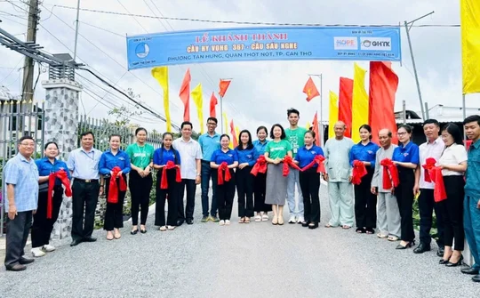 Cần Thơ: Tổ xây dựng cầu đường thiện nguyện chung tay vì cộng đồng