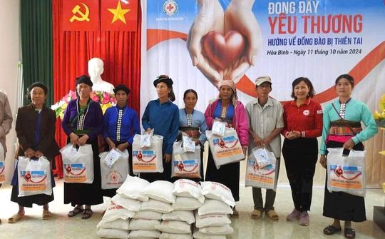 Hội Chữ thập đỏ tỉnh Hòa Bình: Phát huy vai trò nòng cốt trong sự nghiệp nhân đạo, an sinh xã hội