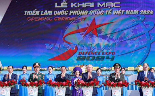 Khai mạc Triển lãm Quốc phòng quốc tế Việt Nam 2024