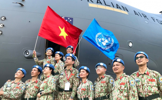 UN honours Vietnamese engineering unit for peacekeeping service