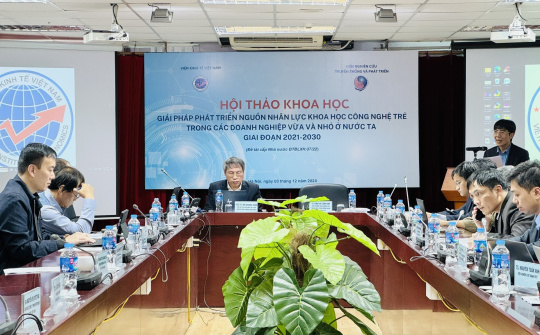 Giải pháp phát triển nguồn nhân lực khoa học công nghệ trẻ trong các doanh nghiệp vừa và nhỏ ở nước ta giai đoạn 2021-2030