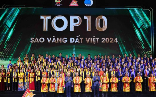 Sao Vàng đất Việt góp phần xây dựng uy tín và hình ảnh thương hiệu Việt Nam