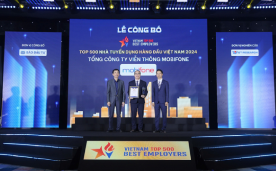 MobiFone “đại thắng” tại lễ công bố và vinh danh top 500 doanh nghiệp tạo giá trị hàng đầu Việt Nam 2024