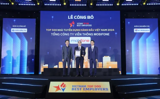 MobiFone “đại thắng” tại lễ công bố và vinh danh top 500 doanh nghiệp tạo giá trị hàng đầu Việt Nam 2024