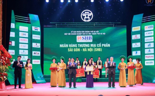 SHB vinh dự nhận Bằng khen tại Lễ tôn vinh Doanh nhân, Doanh nghiệp Thăng Long 2024
