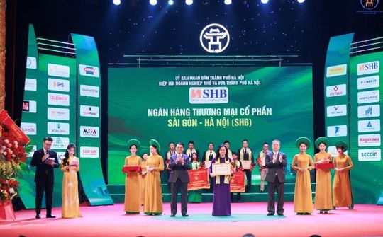 SHB vinh dự nhận Bằng khen tại Lễ tôn vinh Doanh nhân, Doanh nghiệp Thăng Long 2024