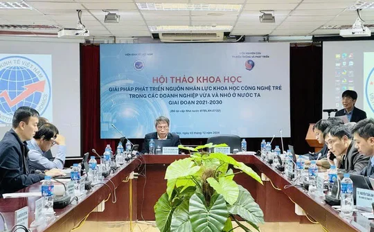 Giải pháp phát triển nguồn nhân lực khoa học công nghệ trẻ trong các doanh nghiệp vừa và nhỏ Việt Nam