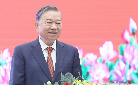 Tổng Bí thư Tô Lâm gửi gắm nhiều kỳ vọng đối với các trí thức, nhà khoa học