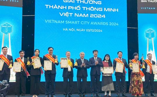 Đà Nẵng tiếp tục dẫn đầu ở Giải thưởng Thành phố thông minh Việt Nam 2024