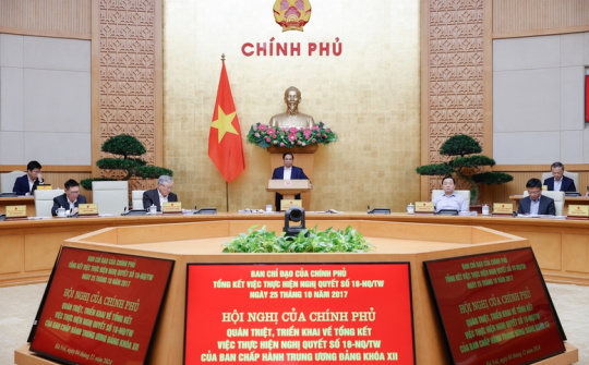 Chính phủ quán triệt, triển khai sắp xếp, tinh gọn bộ máy