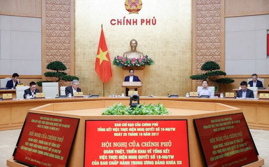 Chính phủ quán triệt, triển khai sắp xếp, tinh gọn bộ máy