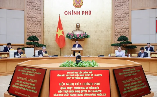 Chính phủ quán triệt, triển khai sắp xếp, tinh gọn bộ máy