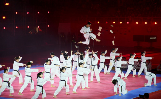 Khai mạc Giải Taekwondo Cảnh sát Châu Á mở rộng năm 2024 tại Quảng Ninh