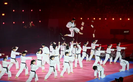 Khai mạc Giải Taekwondo Cảnh sát Châu Á mở rộng năm 2024 tại Quảng Ninh