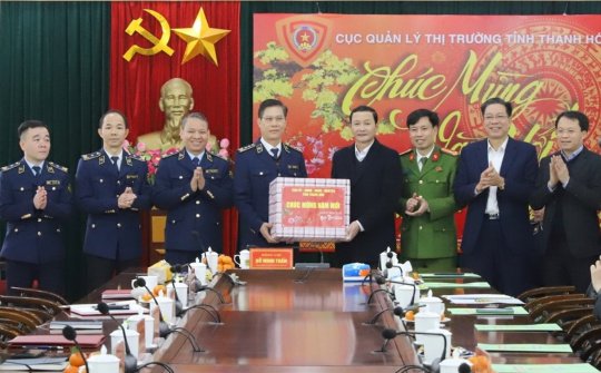 Thanh Hóa: Lãnh đạo tỉnh thăm chúc tết các cơ quan, đơn vị, doanh nghiệp
