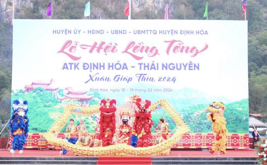Thái Nguyên: Khai hội lễ hội lồng tồng ATK Định Hóa năm 2024