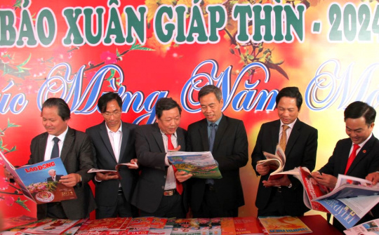 Quảng Trị: Nét đẹp văn hoá tại Hội báo xuân Giáp Thìn 2024