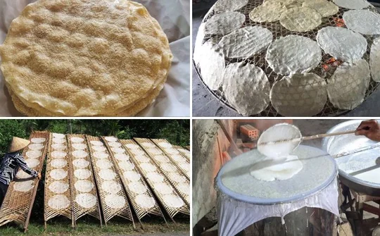 Nghề làm bánh tráng Túy Loan được công nhận Di sản văn hóa phi vật thể quốc gia
