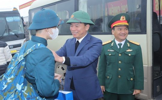 Thanh Hoá: Lễ giao, nhận quân năm 2024 thành công tốt đẹp