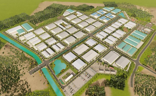 Đầu tư xây dựng và kinh doanh kết cấu hạ tầng khu công nghiệp Phúc Sơn (Bắc Giang)