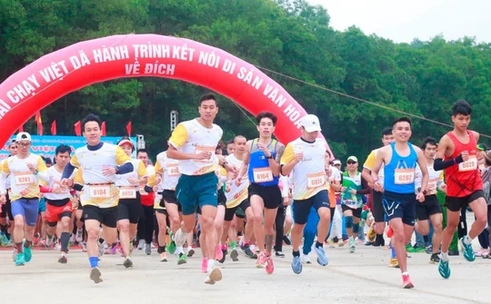 Giải việt dã “Hành trình kết nối di sản văn hóa”