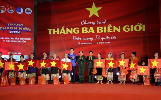 Chương trình "Tháng Ba biên giới" với nhiều hoạt động ý nghĩa