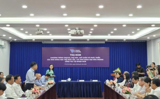 Đại học Quốc gia Thành phố Hồ Chí Minh thu hút các nhà khoa học xuất sắc, đầu ngành