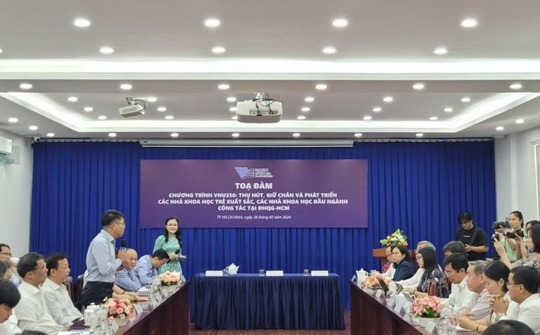 Đại học Quốc gia Thành phố Hồ Chí Minh thu hút các nhà khoa học xuất sắc, đầu ngành