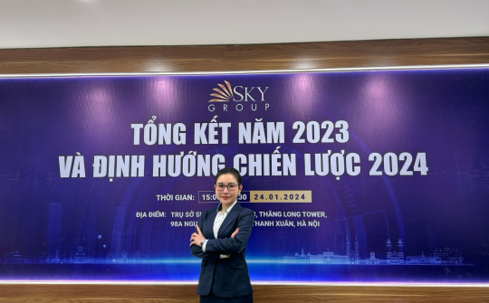 Dương Hương Realty: Top 1 Best Sales Sky Group 2023
