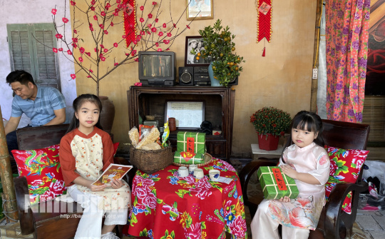 Visitors enabled to experience traditional Tet space and market