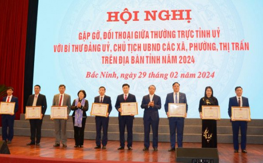Bắc Ninh: Thường trực Tỉnh ủy tổ chức đối thoại với lãnh đạo cấp xã, phường, thị trấn
